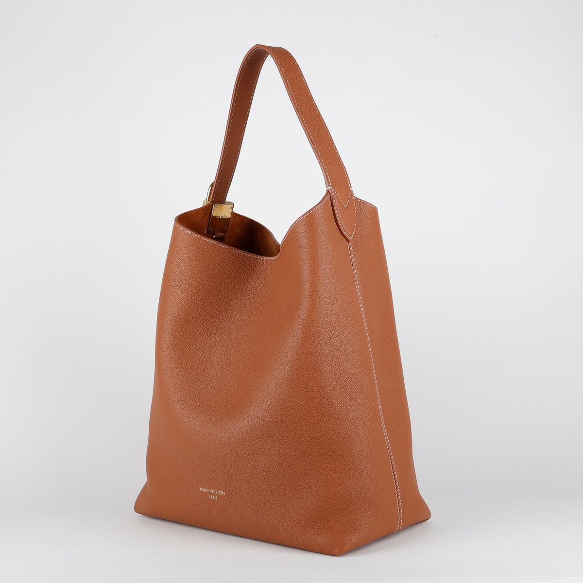 LowKey Hobo MM, Cognac Calfskin