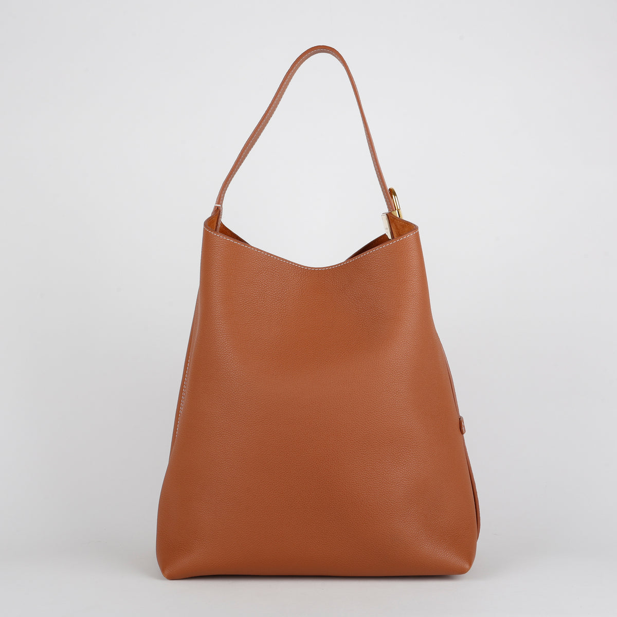 LowKey Hobo MM, Cognac Calfskin