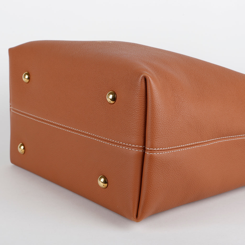 LowKey Hobo MM, Cognac Calfskin