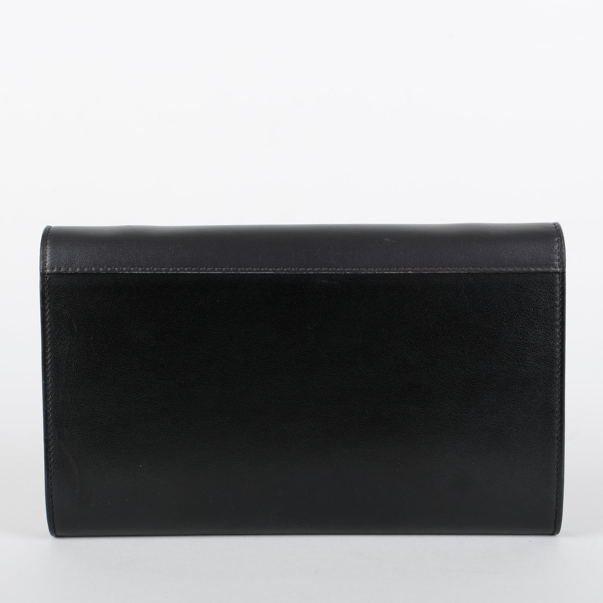 Pocket Envelope Wallet on Chain, Black/Mauve GHW