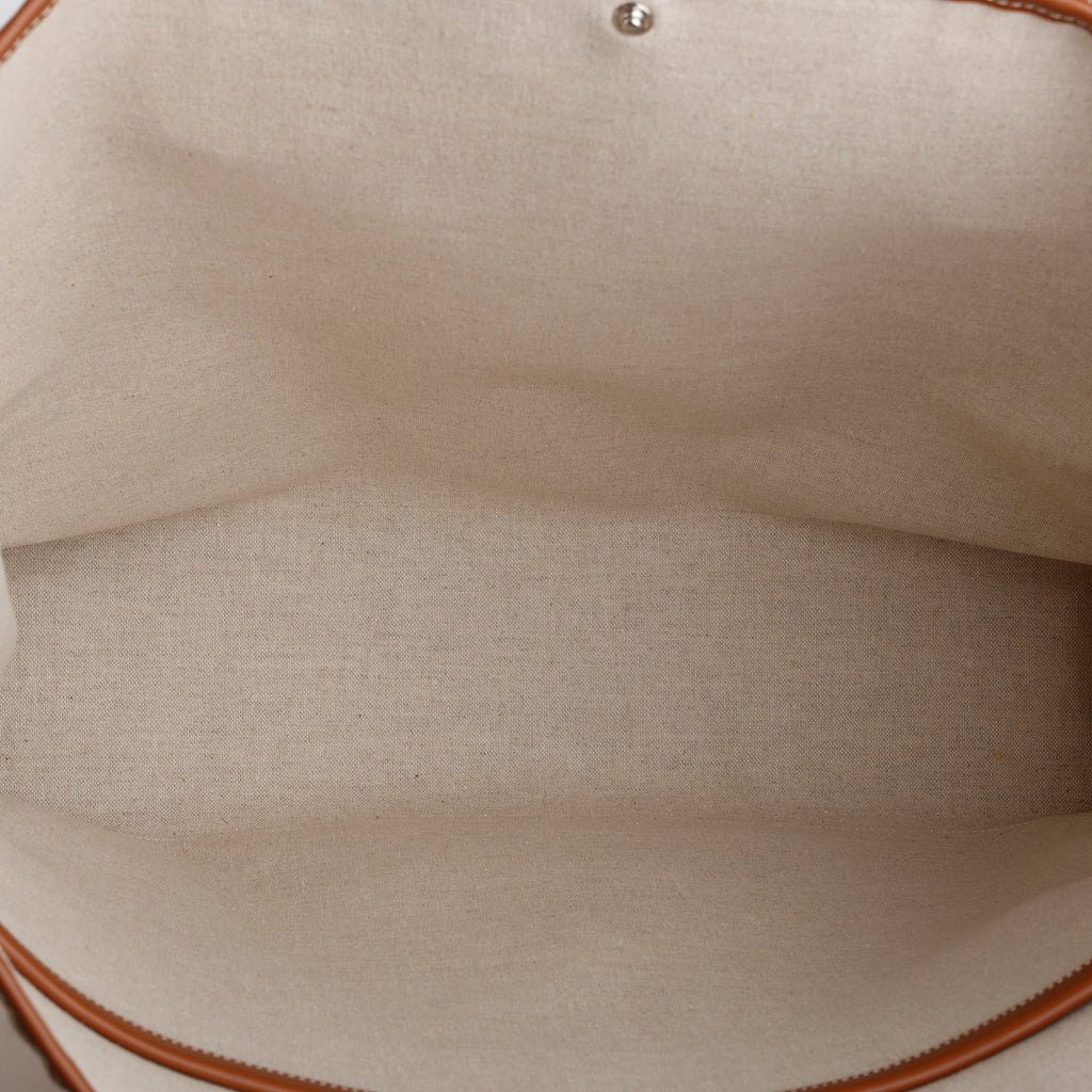 Large Raffia Cabaret Tote, Natural/Tan