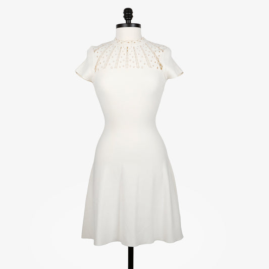 Mini Dress, Cream