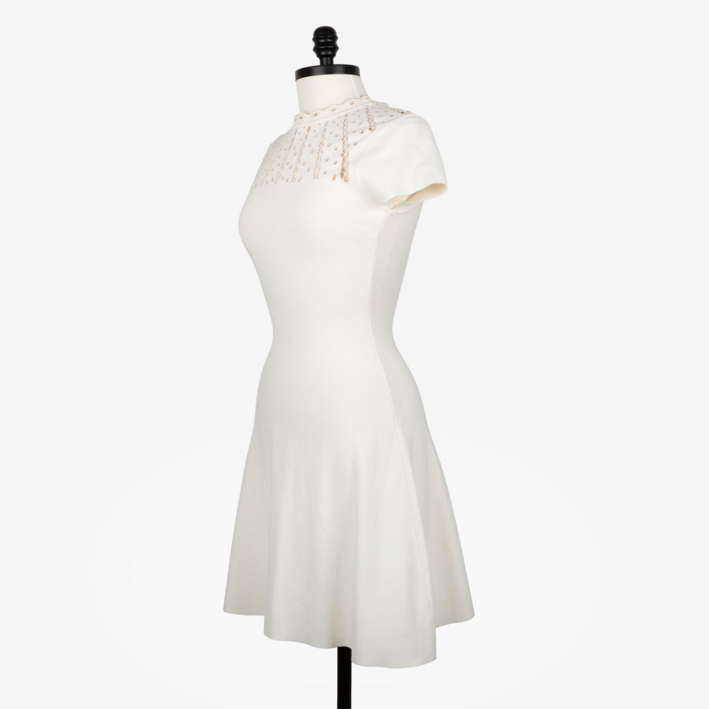 Mini Dress, Cream