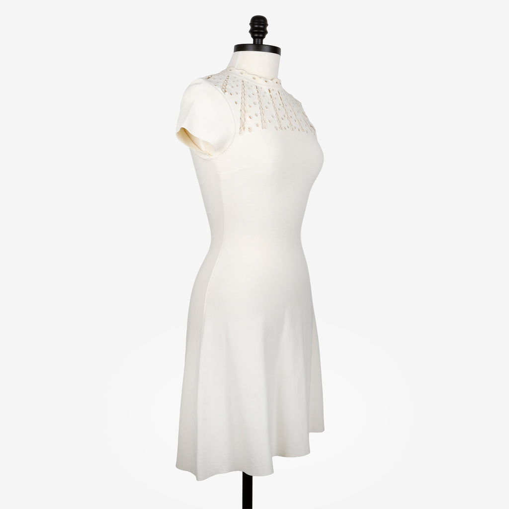 Mini Dress, Cream