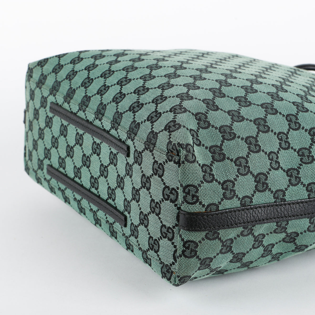 Green GG Canvas Tote