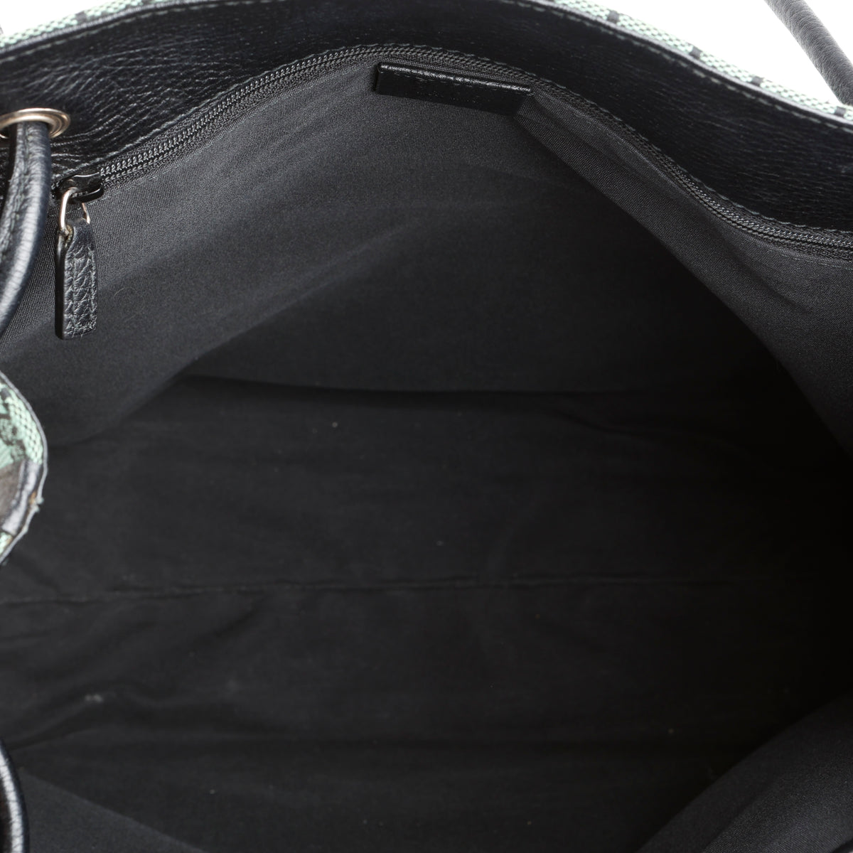 Green GG Canvas Tote
