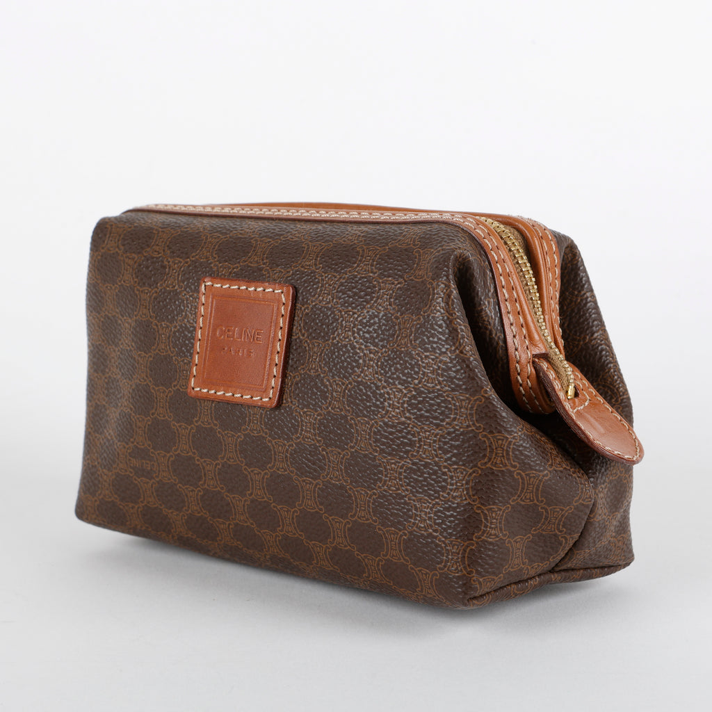 Macadam Cosmetic Pouch, Canvas