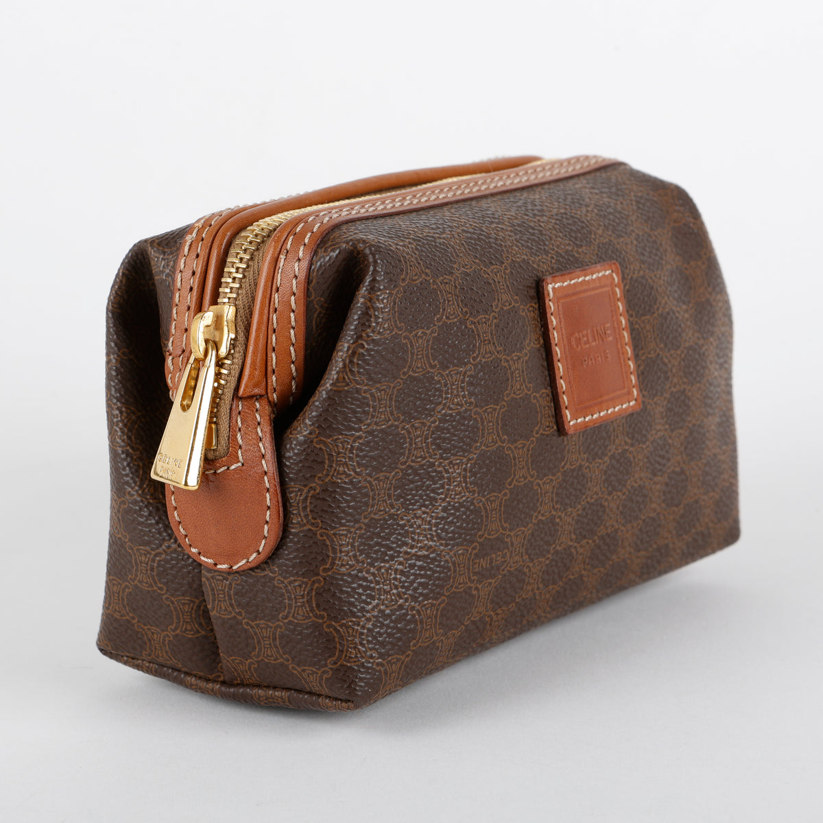 Macadam Cosmetic Pouch, Canvas
