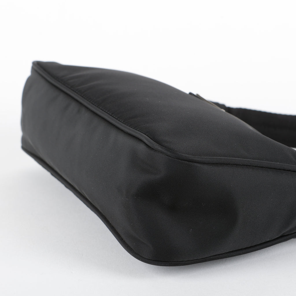 Mini Re-Edition 2000 Shoulder Bag, Black Nylon