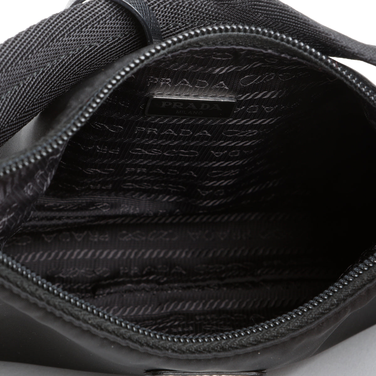Mini Re-Edition 2000 Shoulder Bag, Black Nylon