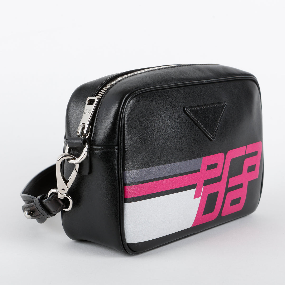 City Calf Racing Bandoliera Bag, Black