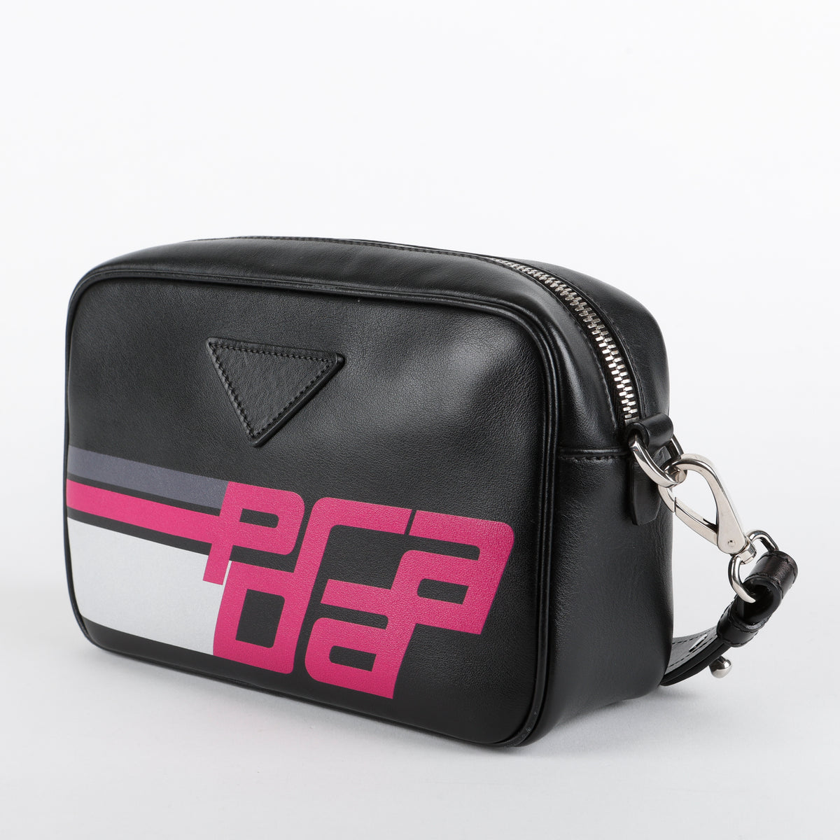 City Calf Racing Bandoliera Bag, Black