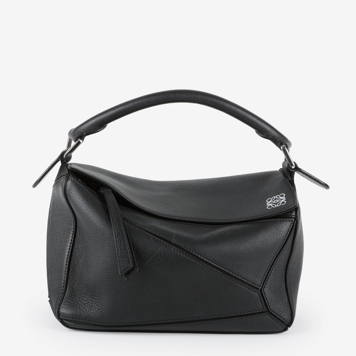 Small Puzzle, Black Calfskin