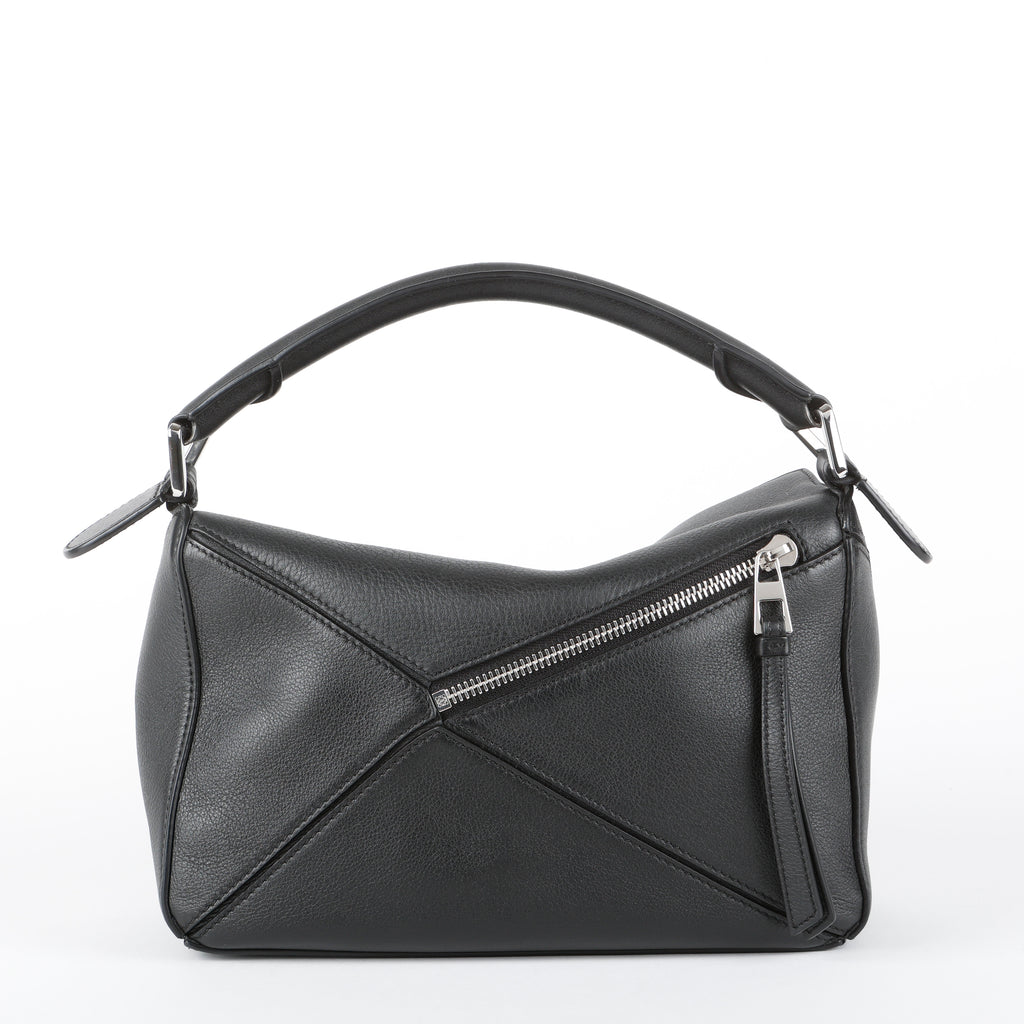 Small Puzzle, Black Calfskin