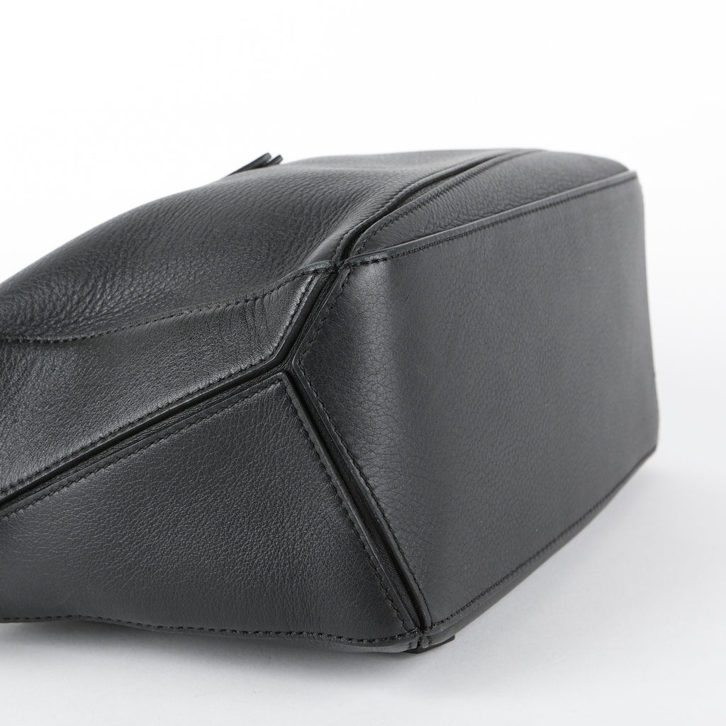 Small Puzzle, Black Calfskin