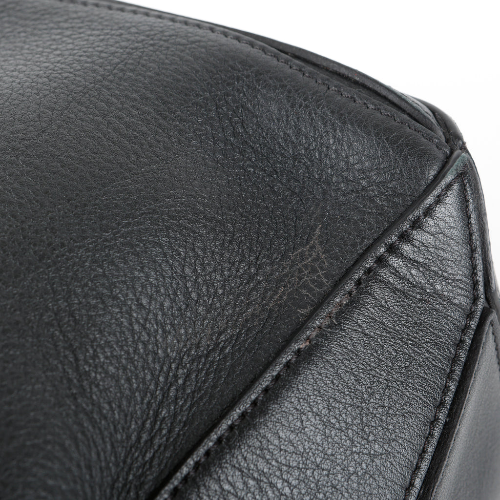 Small Puzzle, Black Calfskin