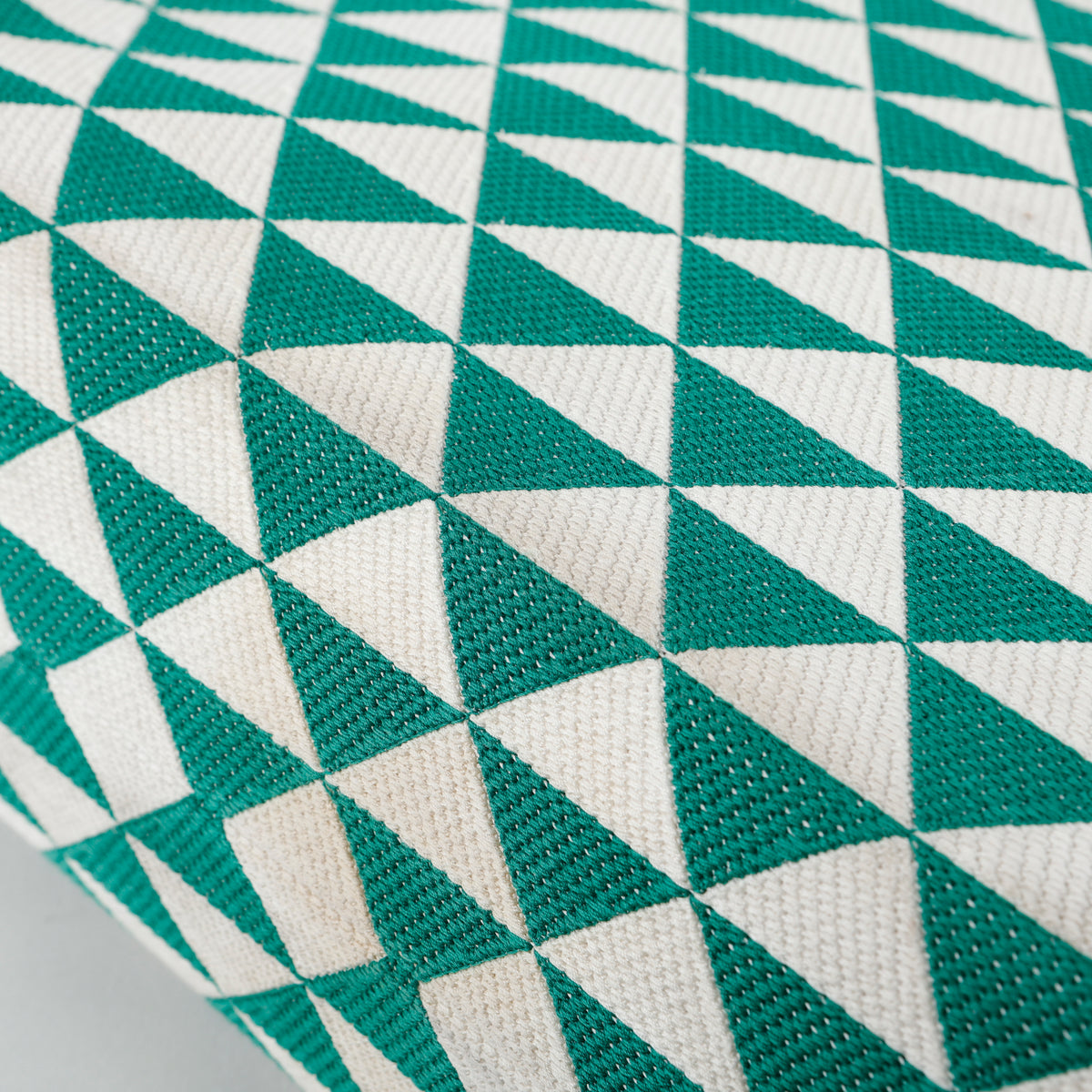 Medium Symbole Shopper, Green/Cream