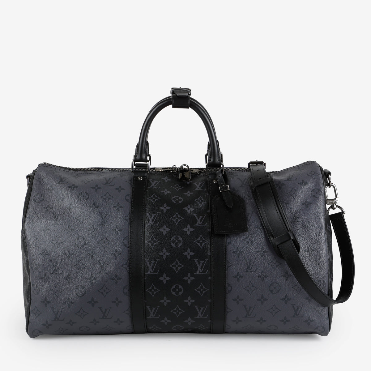 Keepall 50 Bandouliere, Monogram Eclipse
