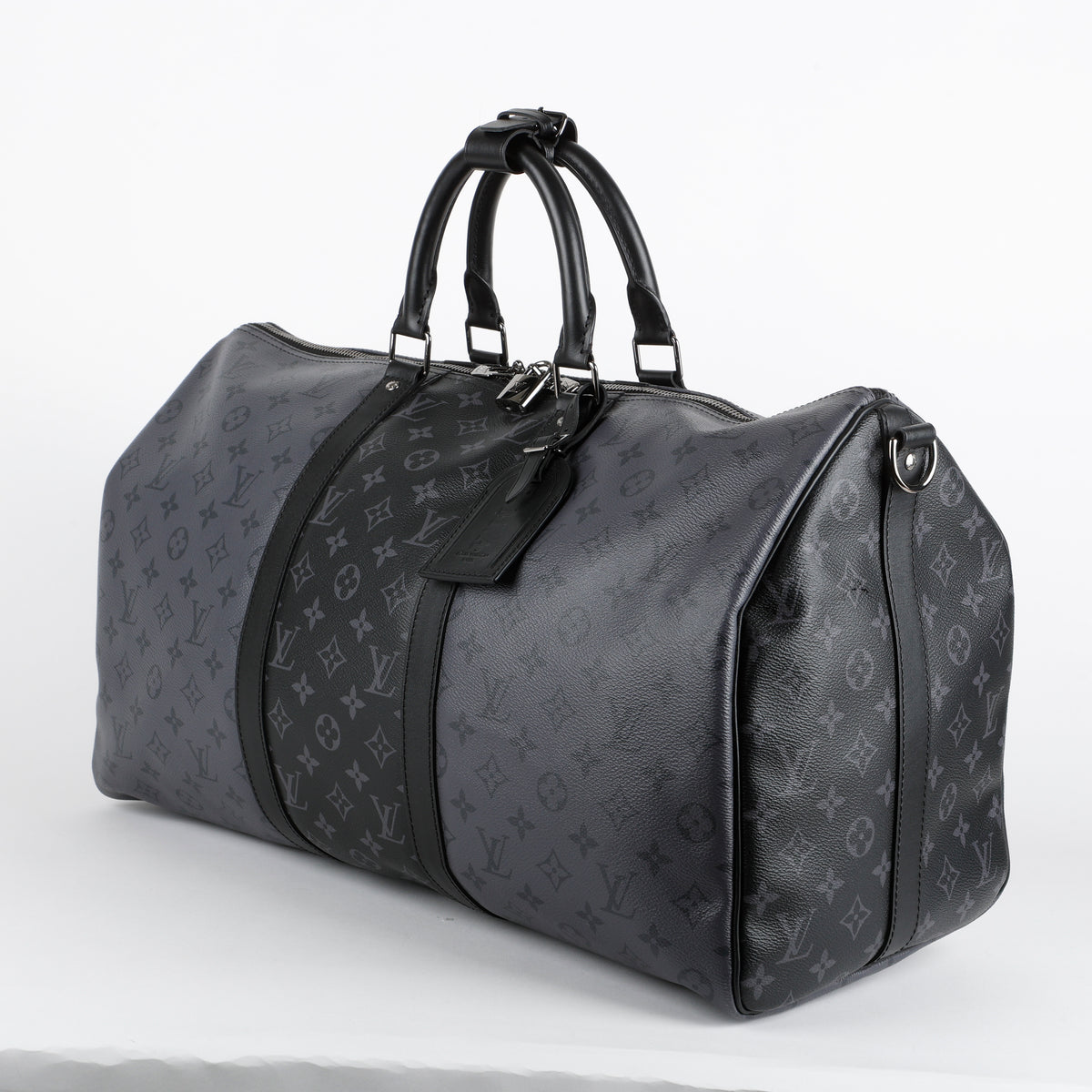 Keepall 50 Bandouliere, Monogram Eclipse