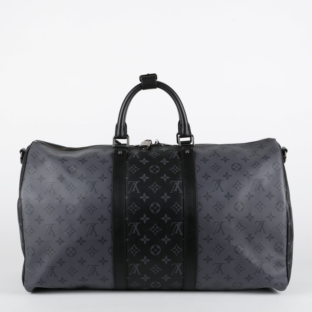 Keepall 50 Bandouliere, Monogram Eclipse
