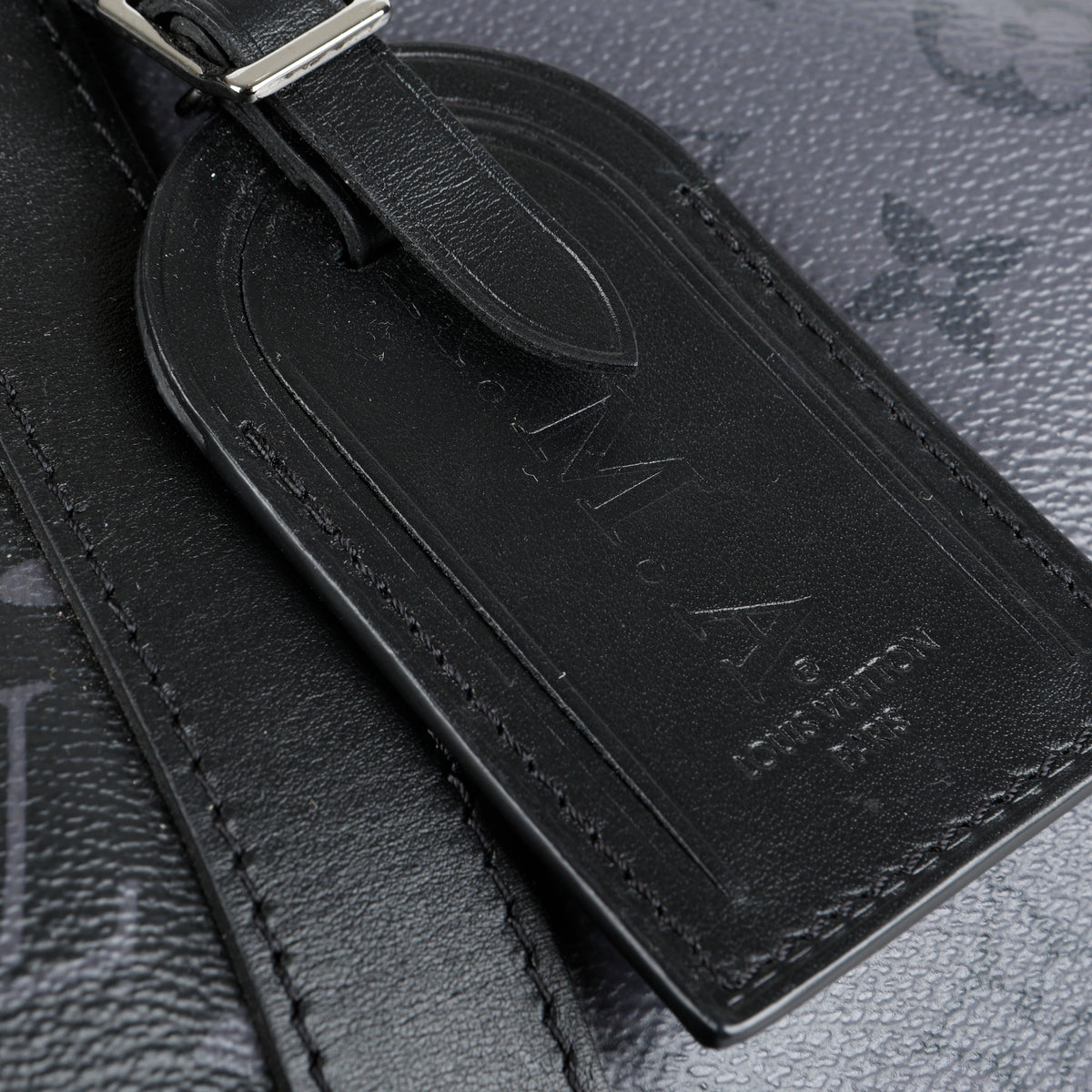 Keepall 50 Bandouliere, Monogram Eclipse