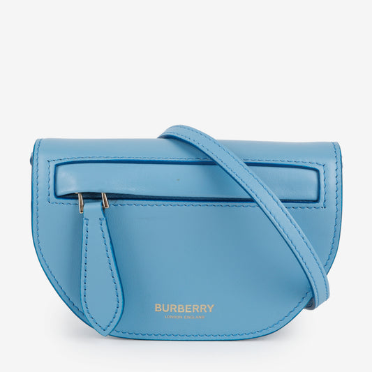 Micro Olympia Crossbody Card Case, Blue
