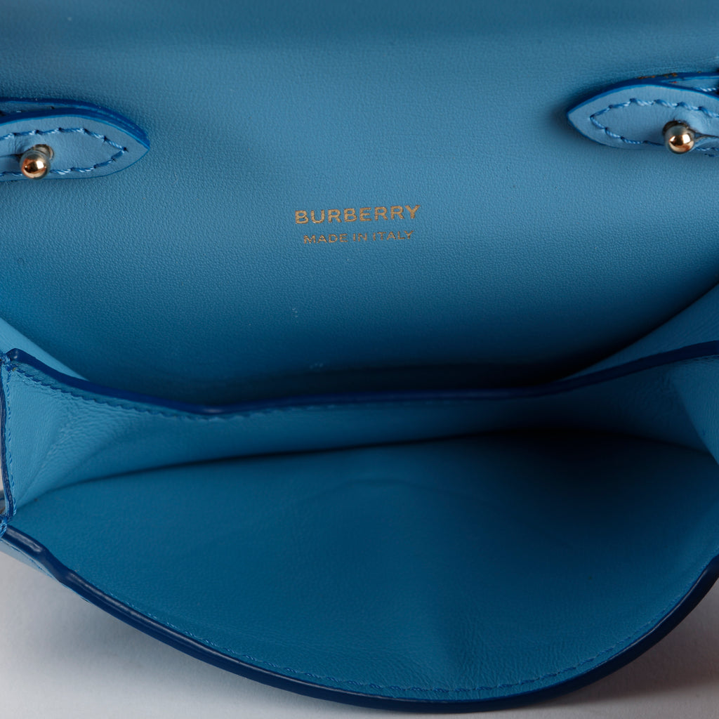 Micro Olympia Crossbody Card Case, Blue