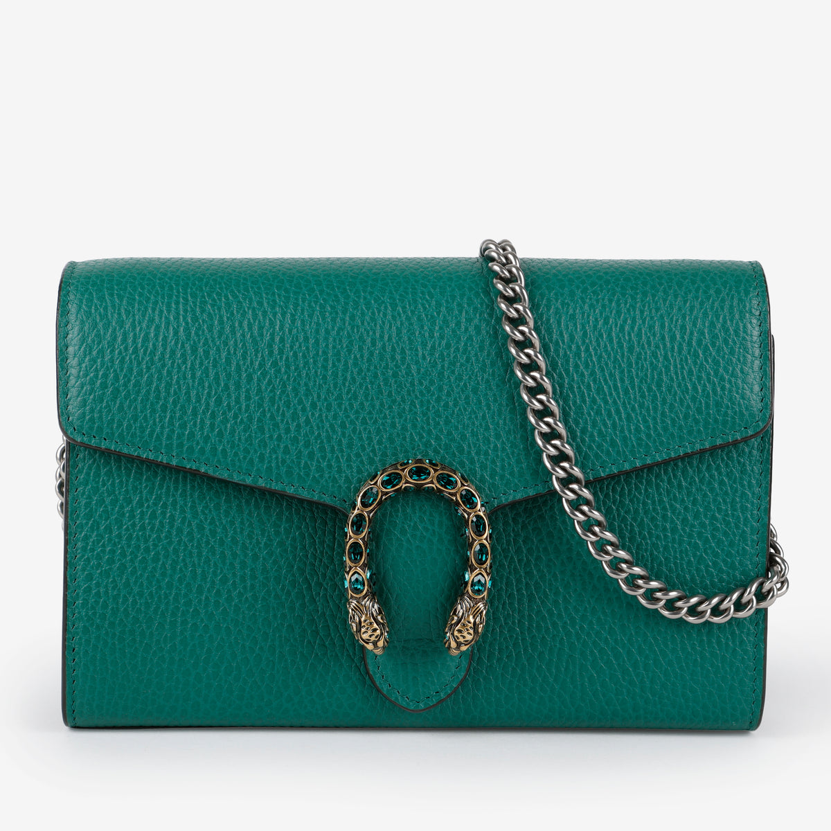 Dionysus Wallet on Chain, Emerald Green