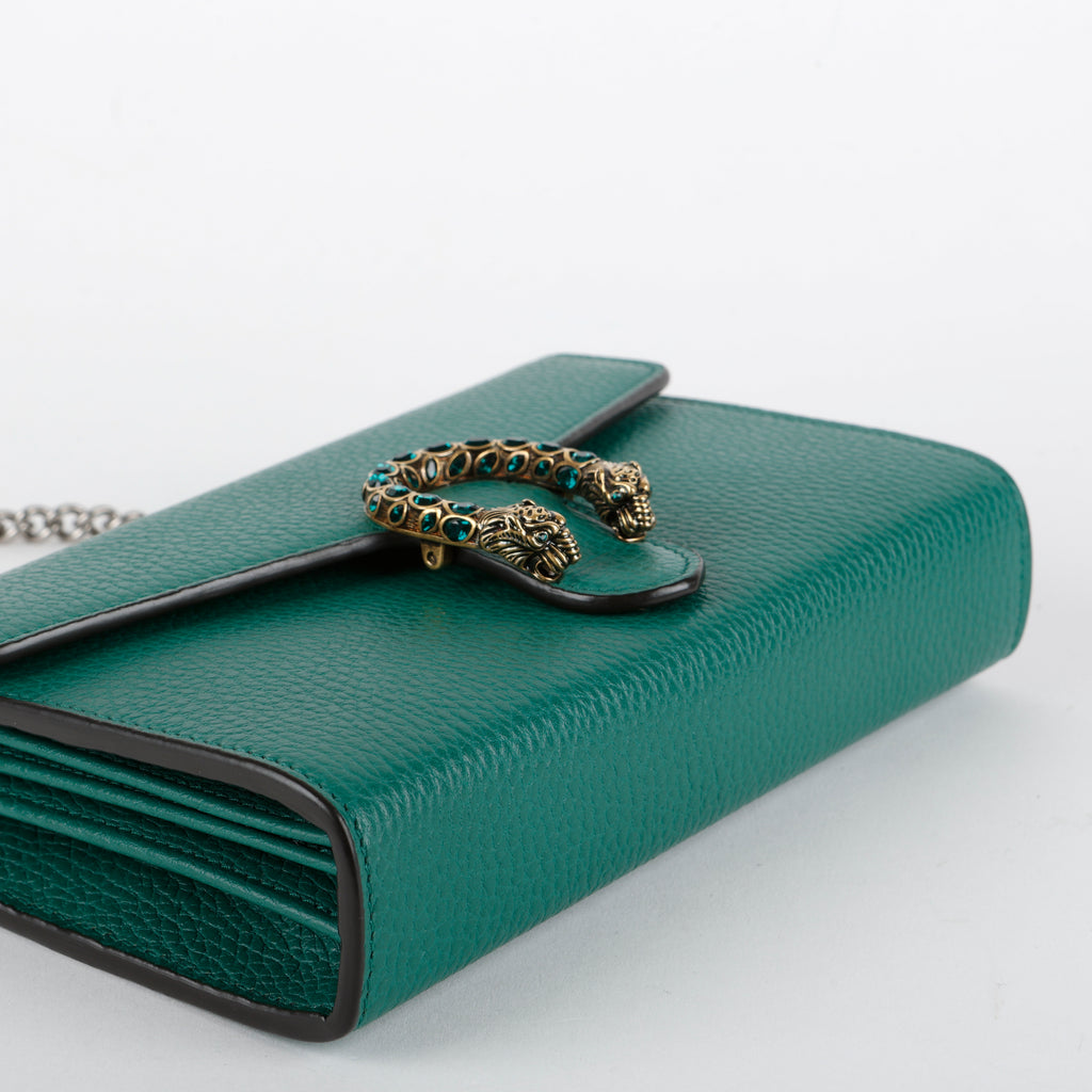 Dionysus Wallet on Chain, Emerald Green