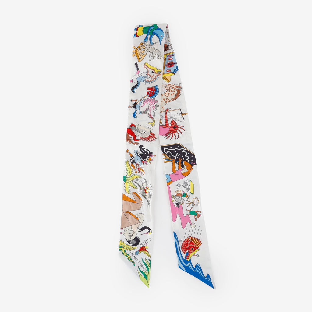 Academia Hippica Silk Twilly