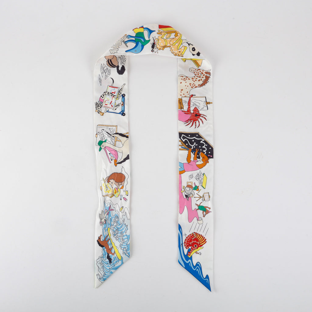 Academia Hippica Silk Twilly