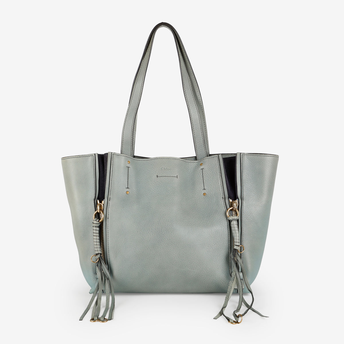 Milo Tote, Blue/Grey
