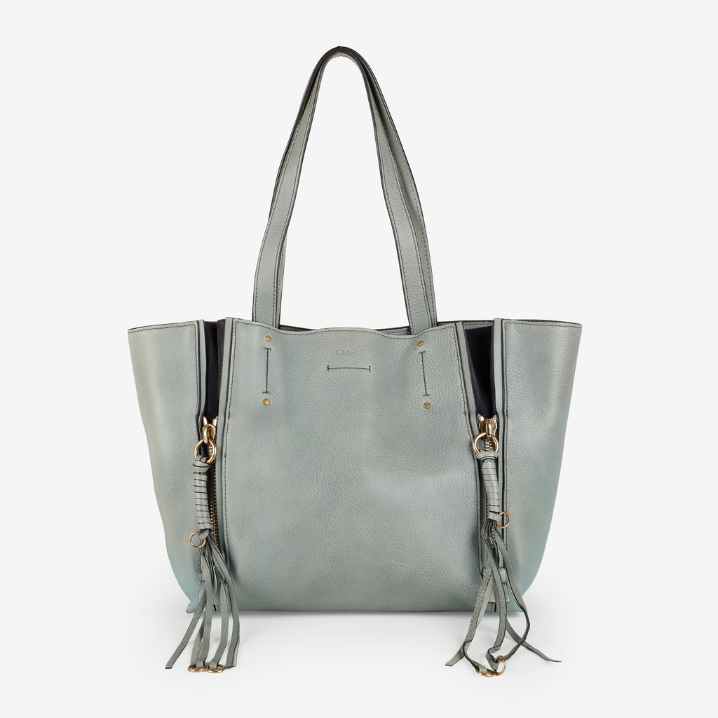 Milo Tote, Blue/Grey