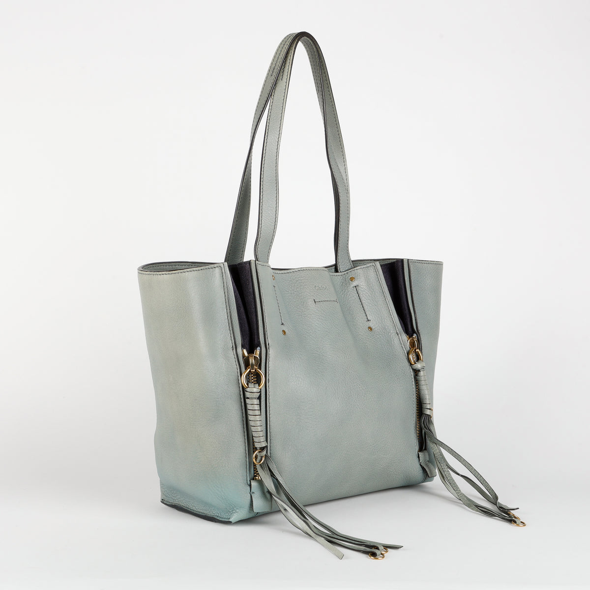 Milo Tote, Blue/Grey