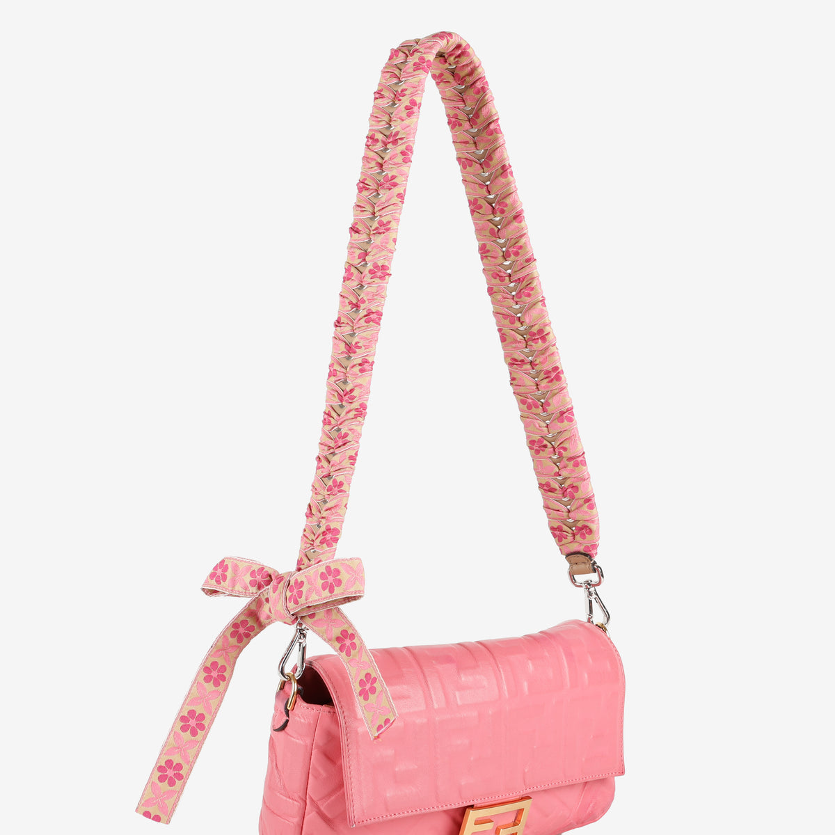 Strap You Ribbon, Pink Floral
