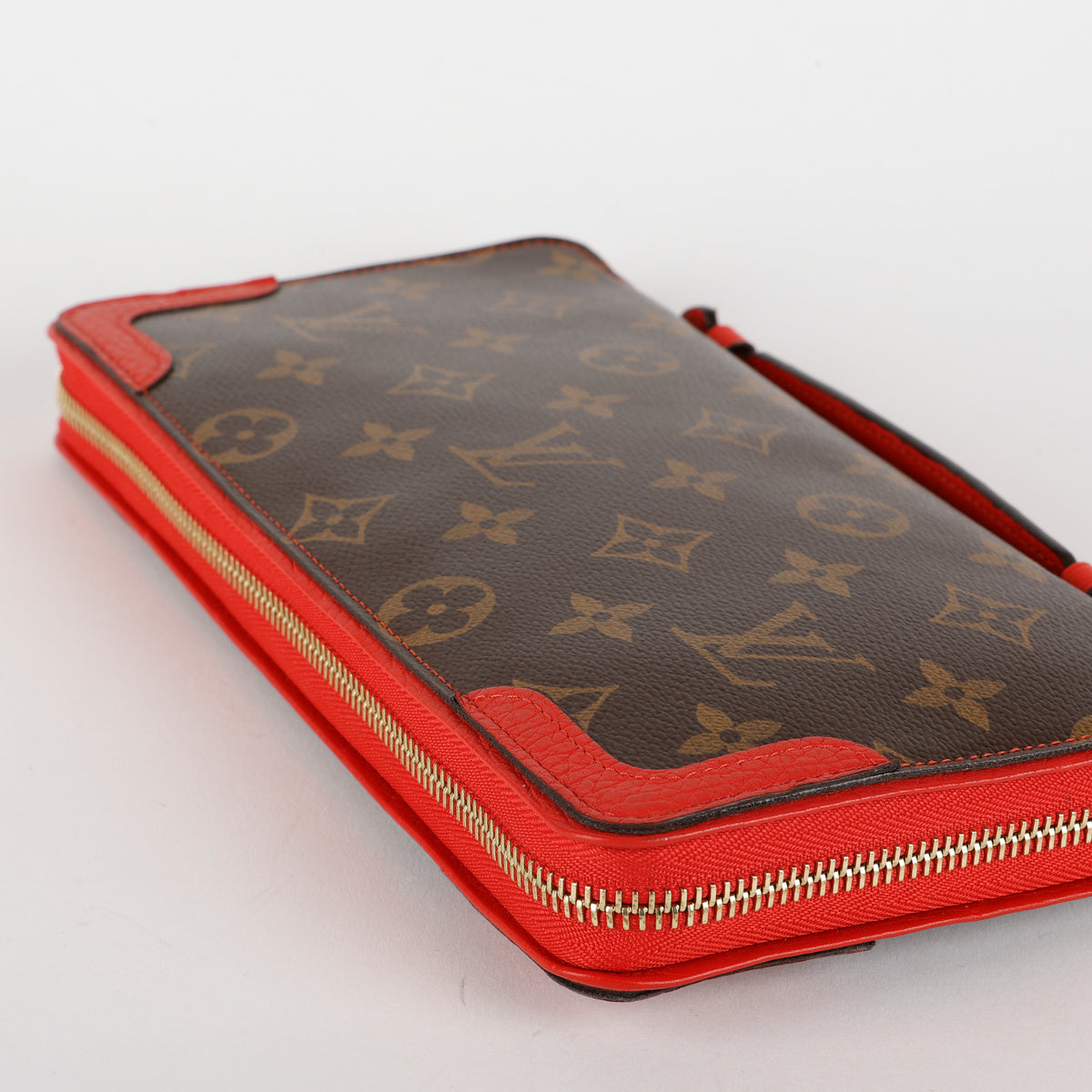 Retiro Daily Organizer, Monogram Red