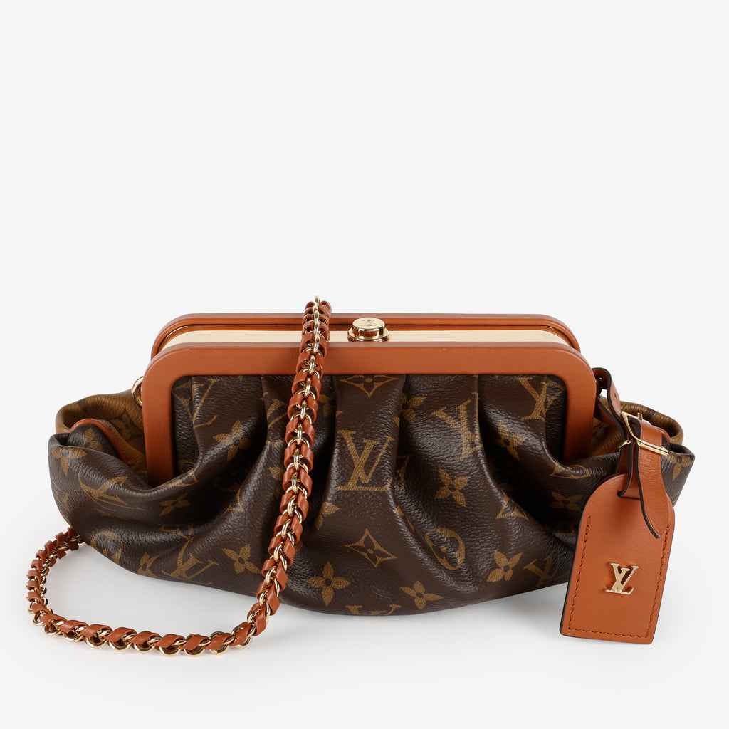Boursicot Clutch, Reverse Monogram