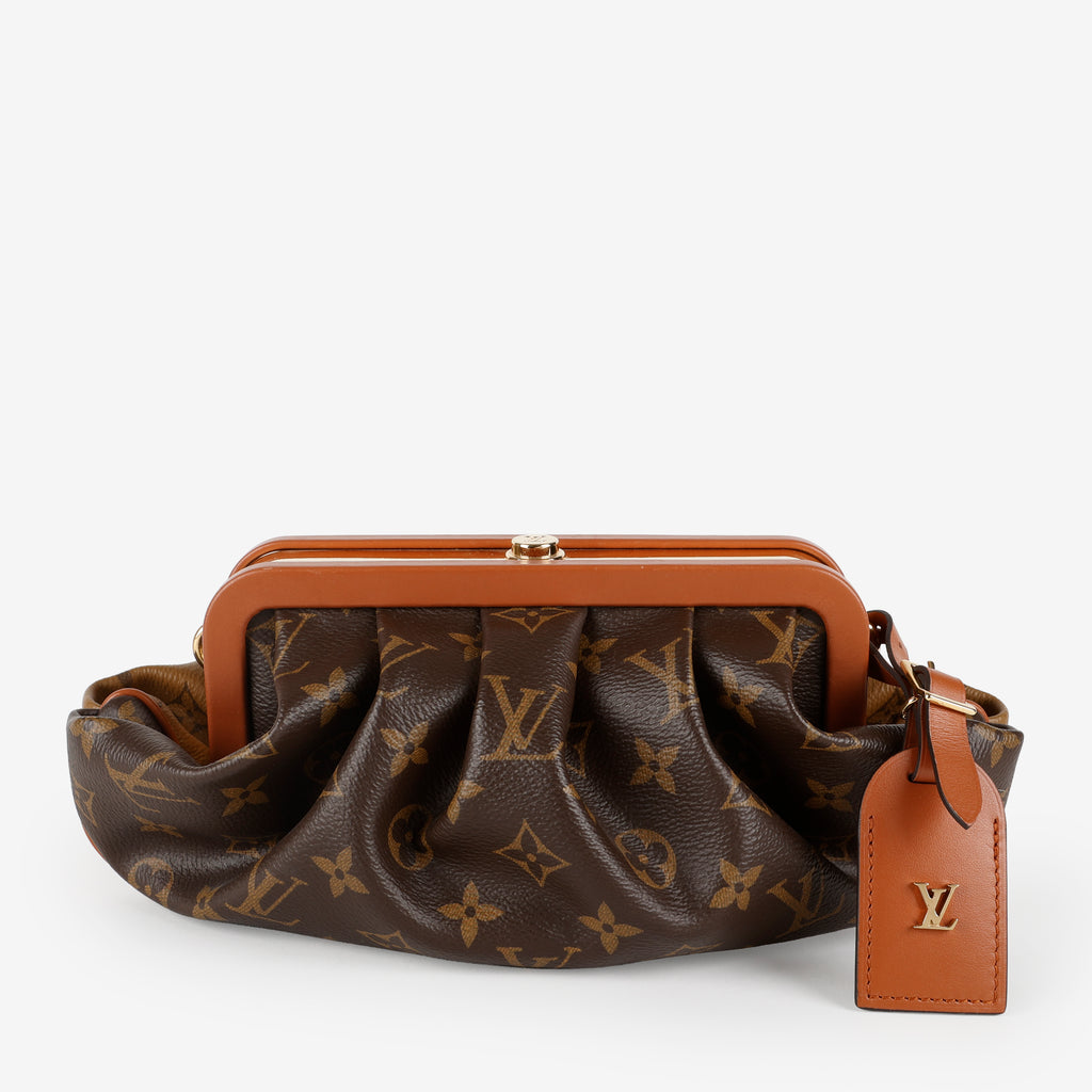 Boursicot Clutch, Reverse Monogram