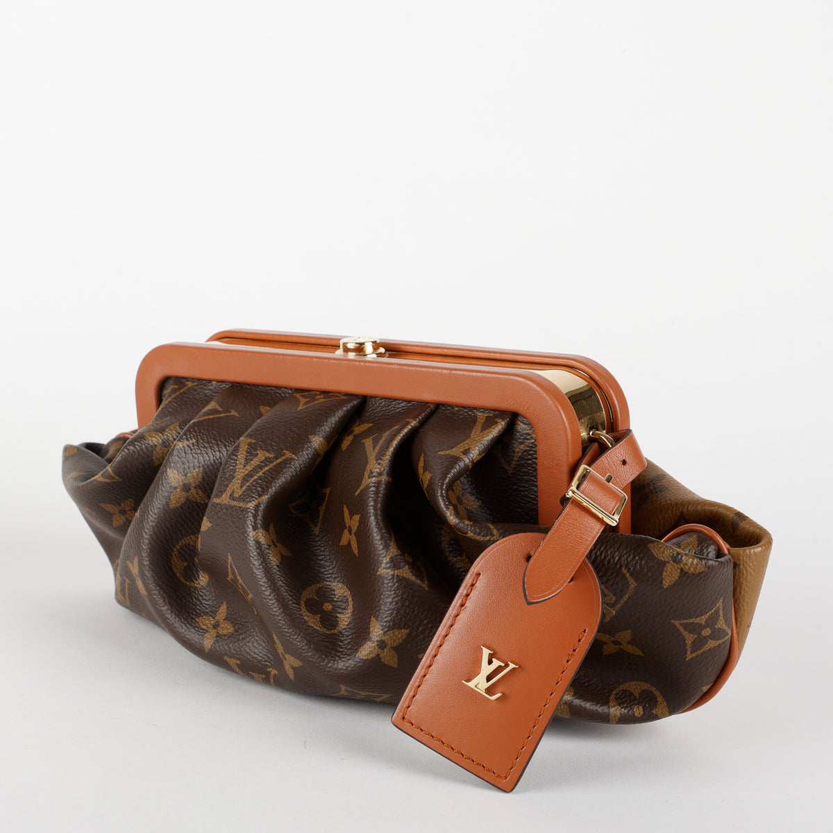 Boursicot Clutch, Reverse Monogram