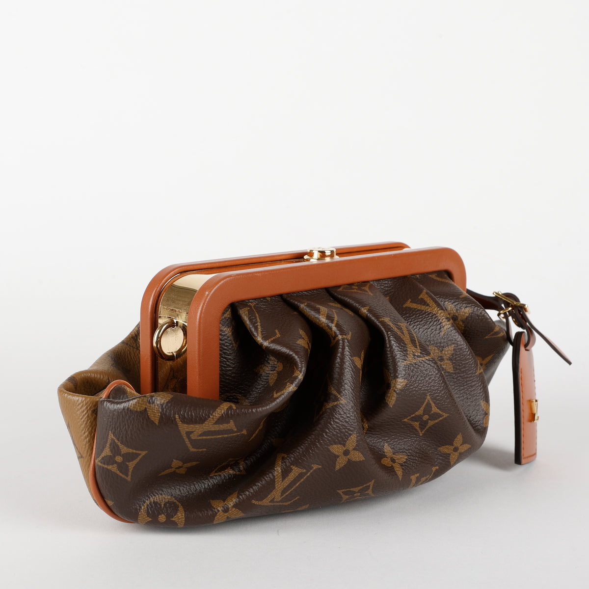 Boursicot Clutch, Reverse Monogram