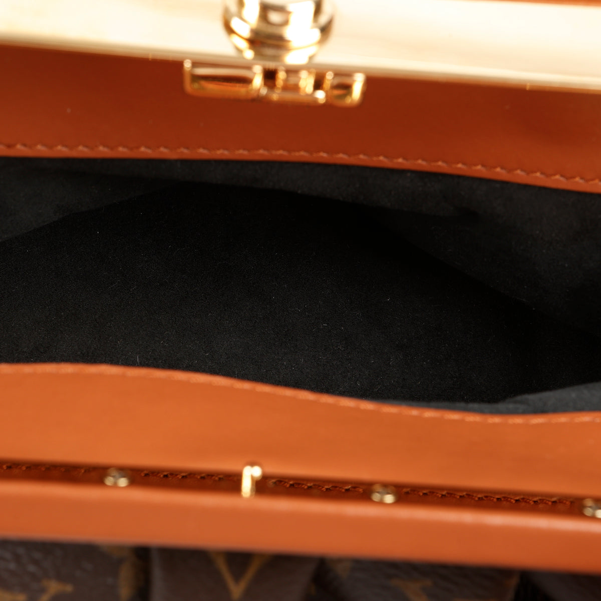 Boursicot Clutch, Reverse Monogram