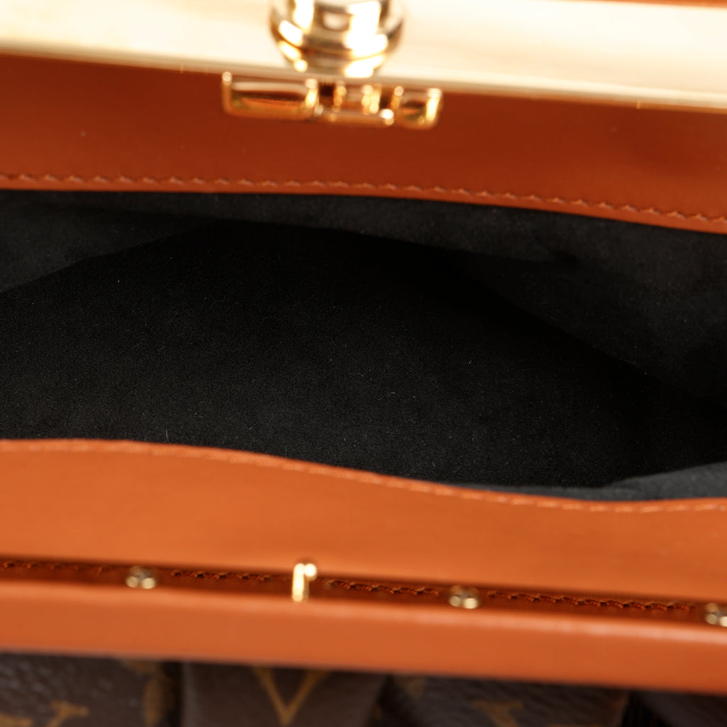 Boursicot Clutch, Reverse Monogram