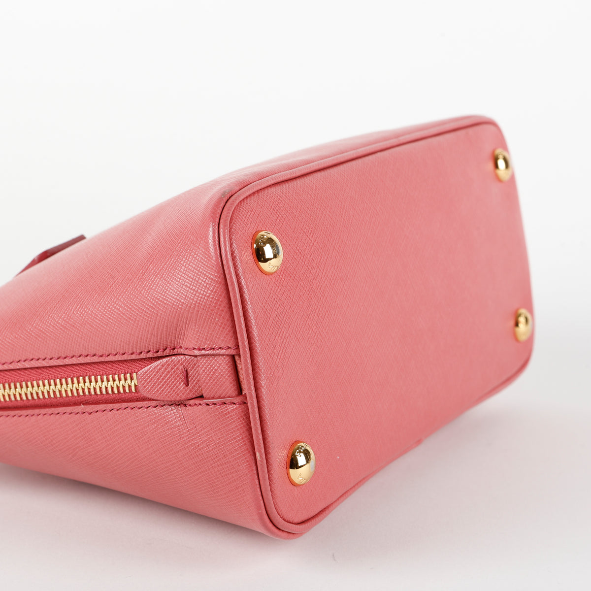 Small Saffiano Promenade Bag, Pink