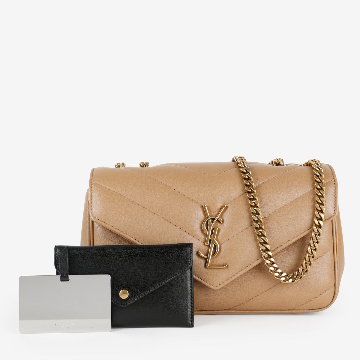 Small Loulou NM, Natural Tan