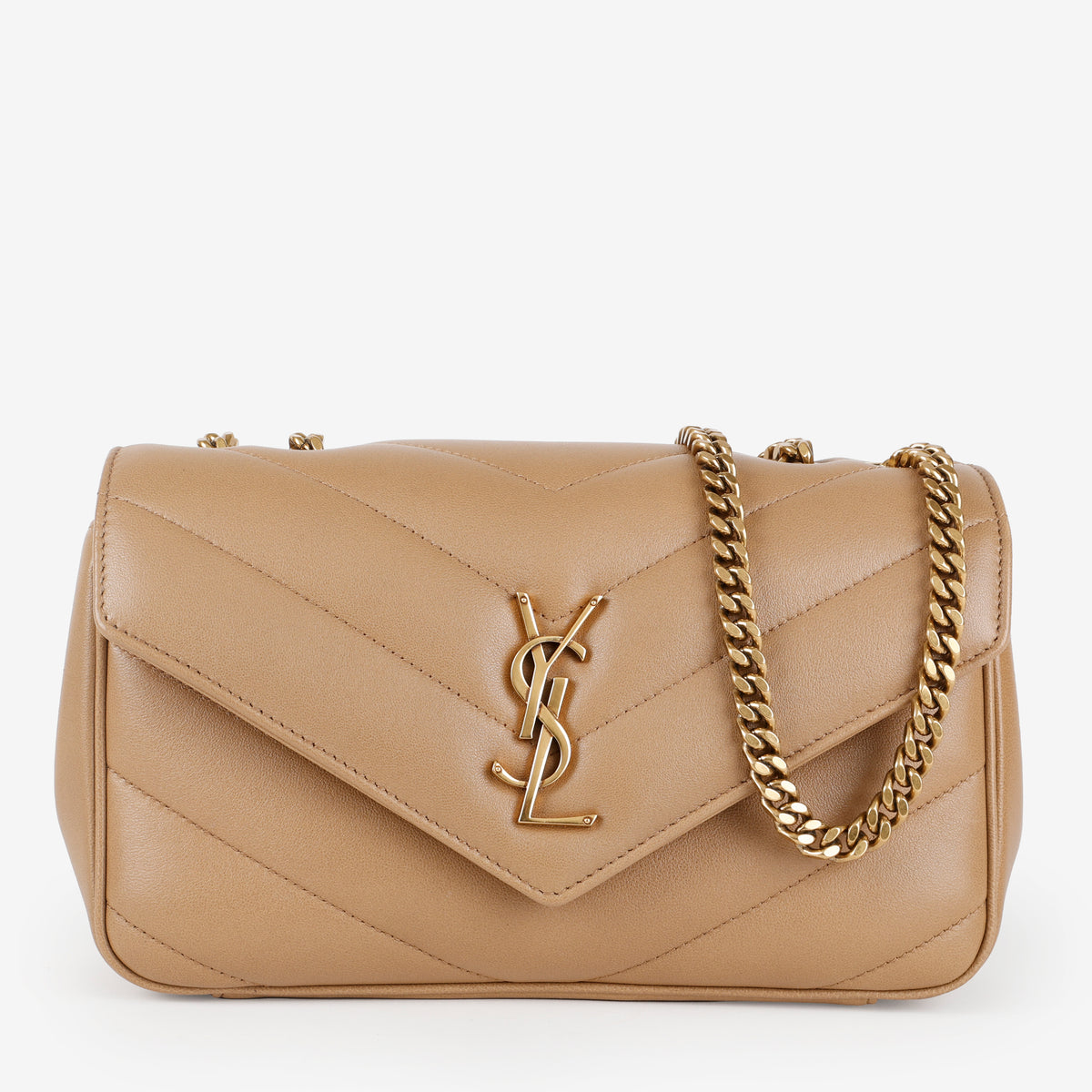 Small Loulou NM, Natural Tan