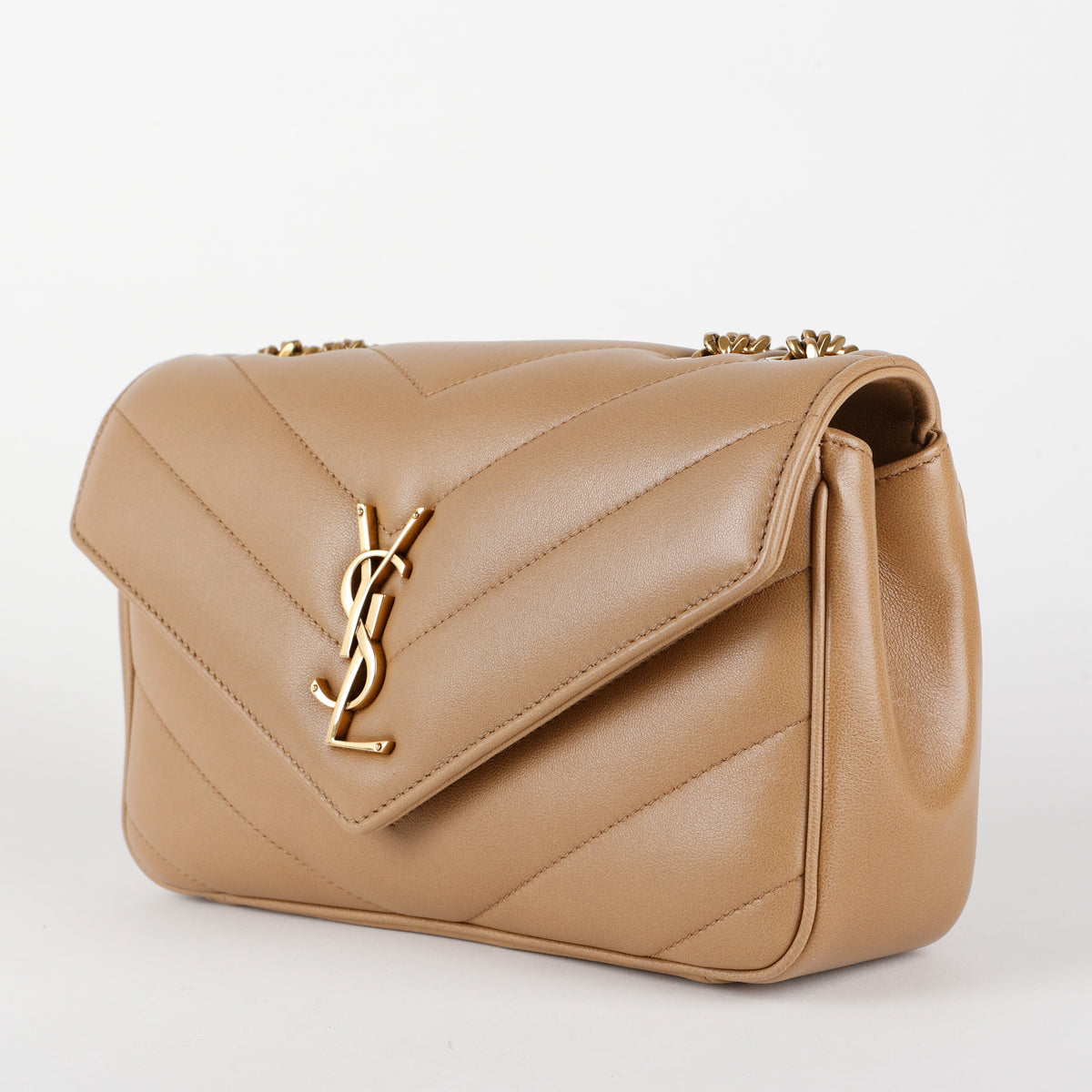 Small Loulou NM, Natural Tan