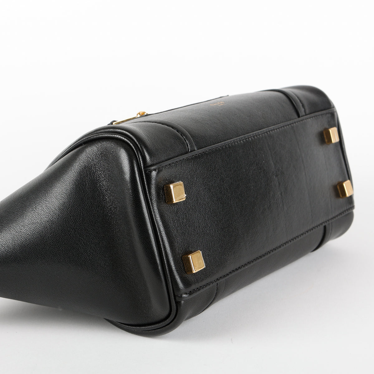 Little New Luggage, Black Supple Lambskin