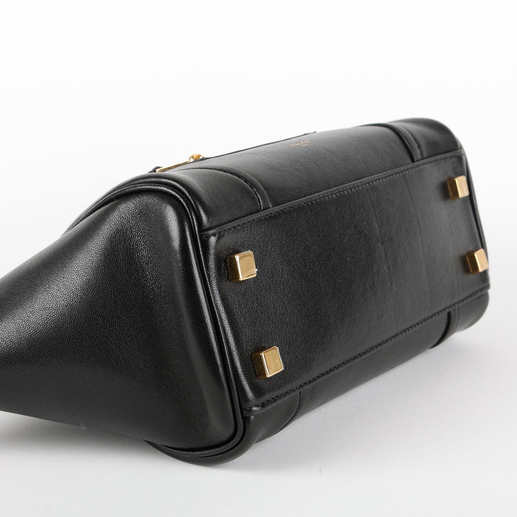 Little New Luggage, Black Supple Lambskin