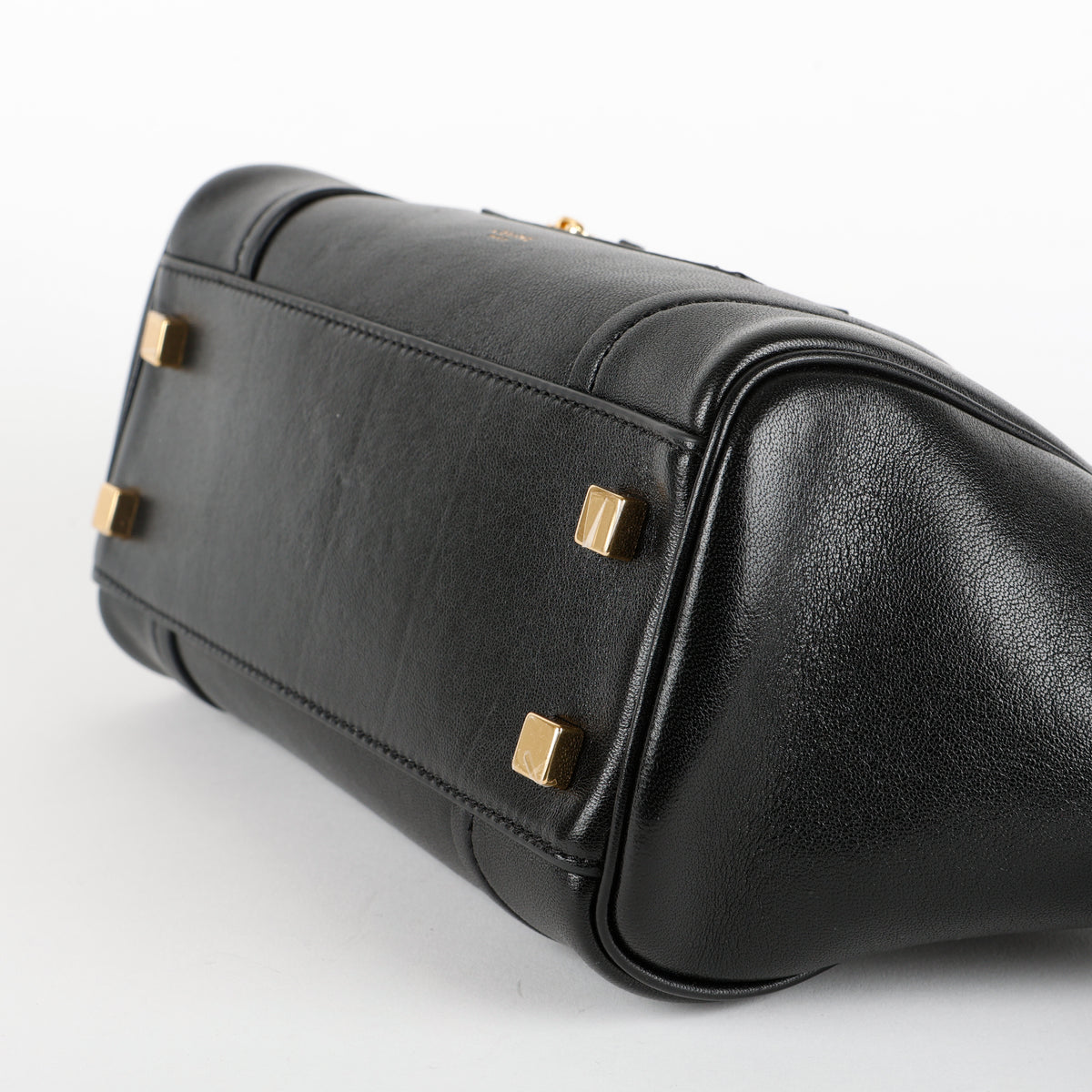 Little New Luggage, Black Supple Lambskin