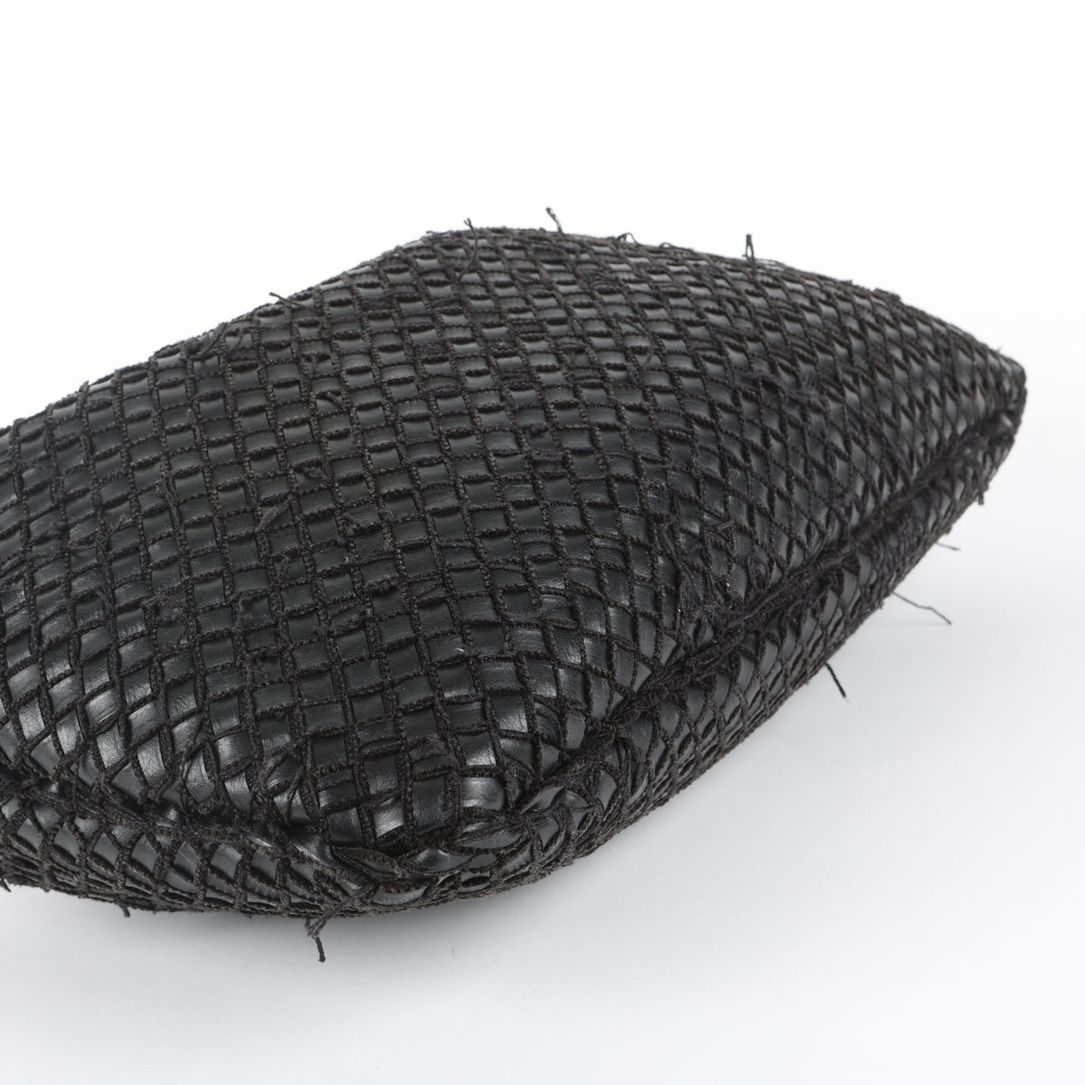 Fringe Net Hobo, Black